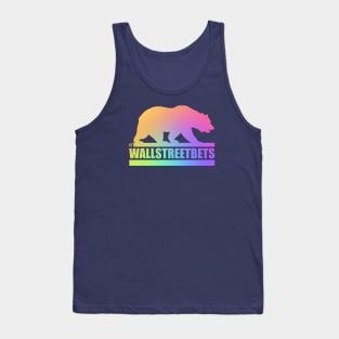 Wallstreetbets Gay Bear - Stock market Day Options Trader Tank Top